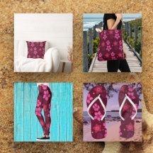 Shades of Pink Hawaiian Theme