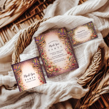 Elegant Masquerade Hearts Mardi Gras