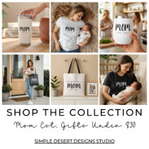 Gifts Under $30 - "Mom Est 2025"