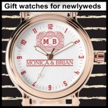 Wedding Gift watches for newlyweds