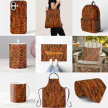 Fall Season Changing Colors Foliage Leaves Art 