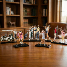 Personalized Golf Photo Sculptures & Trophies