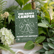 One Happy Camper 1st Birthday Collection