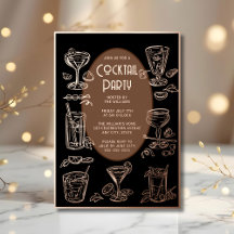 Toast & Tapers: Elegant Dinner Party Invitations