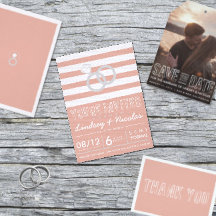 Pink Striped Wedding