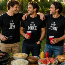 I'm With [Name] Personalized Shirts
