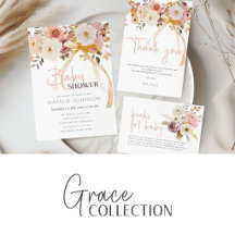Grace • Soft Autumn Spring Floral Baby Suite