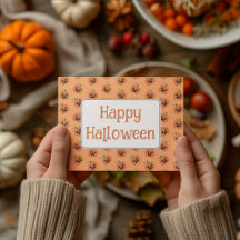 Halloween Kawaii Pumpkins Pattern