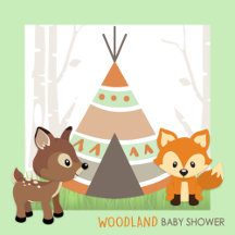 Woodland Camper Baby Shower