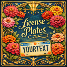 Politically Themed License Plates
