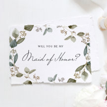 Watercolor Seeded Eucalyptus Collection