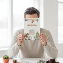 un vaquerito viene en camino rodeo baby shower