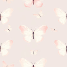Pale Pink Butterfly Birthday 