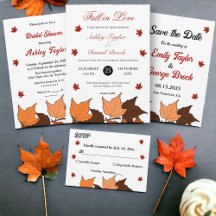Fall in Love Romantic Autumn Wedding Collection