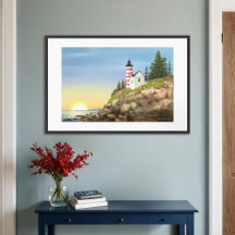 Lighthouse and Sunset