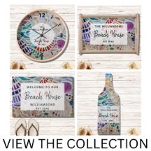 Shell Mosaic Beach House Collection