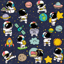 Astronaut Space Cartoon 