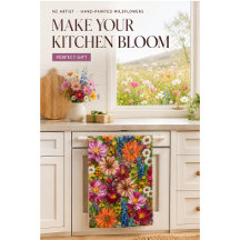 Colorful Wildflower Home Decor & Floral Gifts