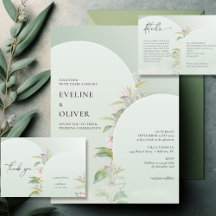 Green Arch Eucalyptus and Blush Flowers 143 