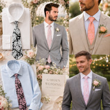 Garden Wedding Ties