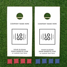  Custom Business Logo Cornhole Game Set