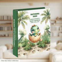 Baby Dino Hatching Soon Ring Binders Albums #100B