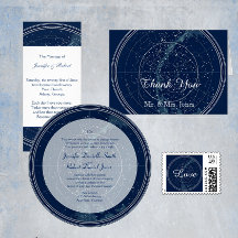 Constellation Night Sky Wedding Collection