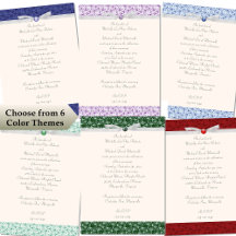 Florentine Print Minimalist Wedding Stationary