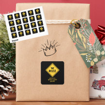 W rizz US warning sign Meme Funny Quote