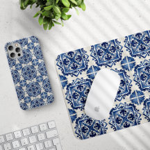 Blue Azulejo Portuguese Tiles Style 05 Collection