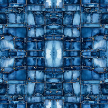 Denim Decoupage Wrapping Craft Tissue Paper