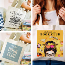 Book Lover's Tote Bags