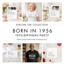 Born in 1956 70th Birthday Party