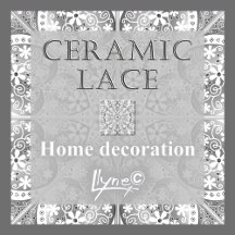 Ceramic lace Grey