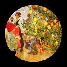 Christmas  and Wintertime Carl Larsson