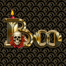 Candle Boo Halloween 