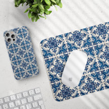 Blue Azulejo Portuguese Tiles Style 10 Collection