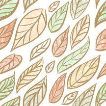 Whimsical Leaf Drift Pattern