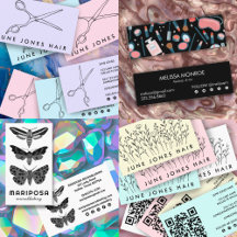 HAIR SALON + BEAUTY BUSINESS CARDS