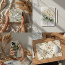 Elegant White Flowers Collection