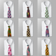 Color Block Neckties Collection