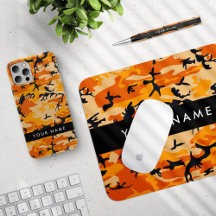 Orange Camouflage Black Collection