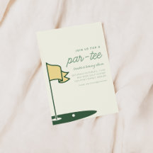 Join Us For a Par-Tee