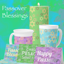 Elegant Passover Jewish Cards and Décor