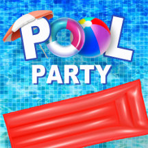 Cool Summer Pool Party Swimming Water Fun 