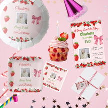 Berry Sweet Photo Birthday Party Collection