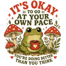 It’s Okay to Go at Your Own Pace 