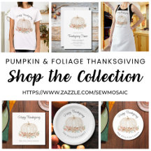 Pumpkin And Foliage Thanksgiving Collection