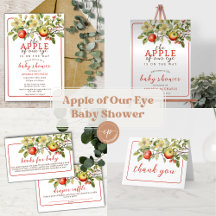 The Apple of Our Eye Fall Baby Shower Collection