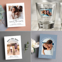 Wedding Save the Date Announcements